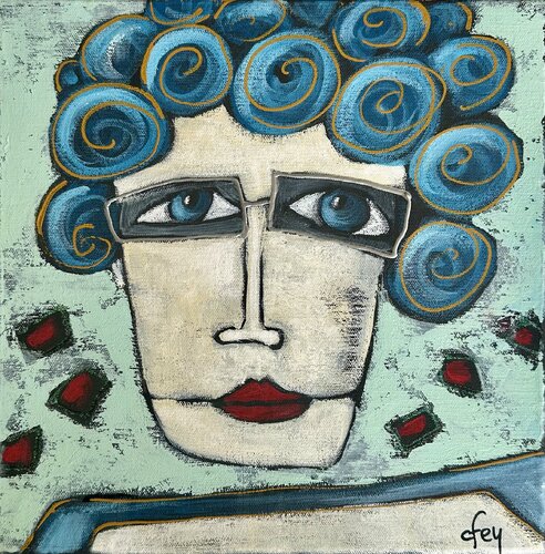 Priscillia by CFey, Painting for Sale on Select