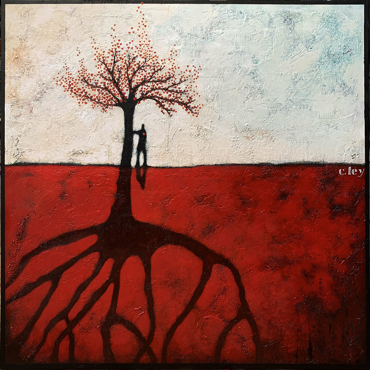 le droit du sol CFey Original painting for sale