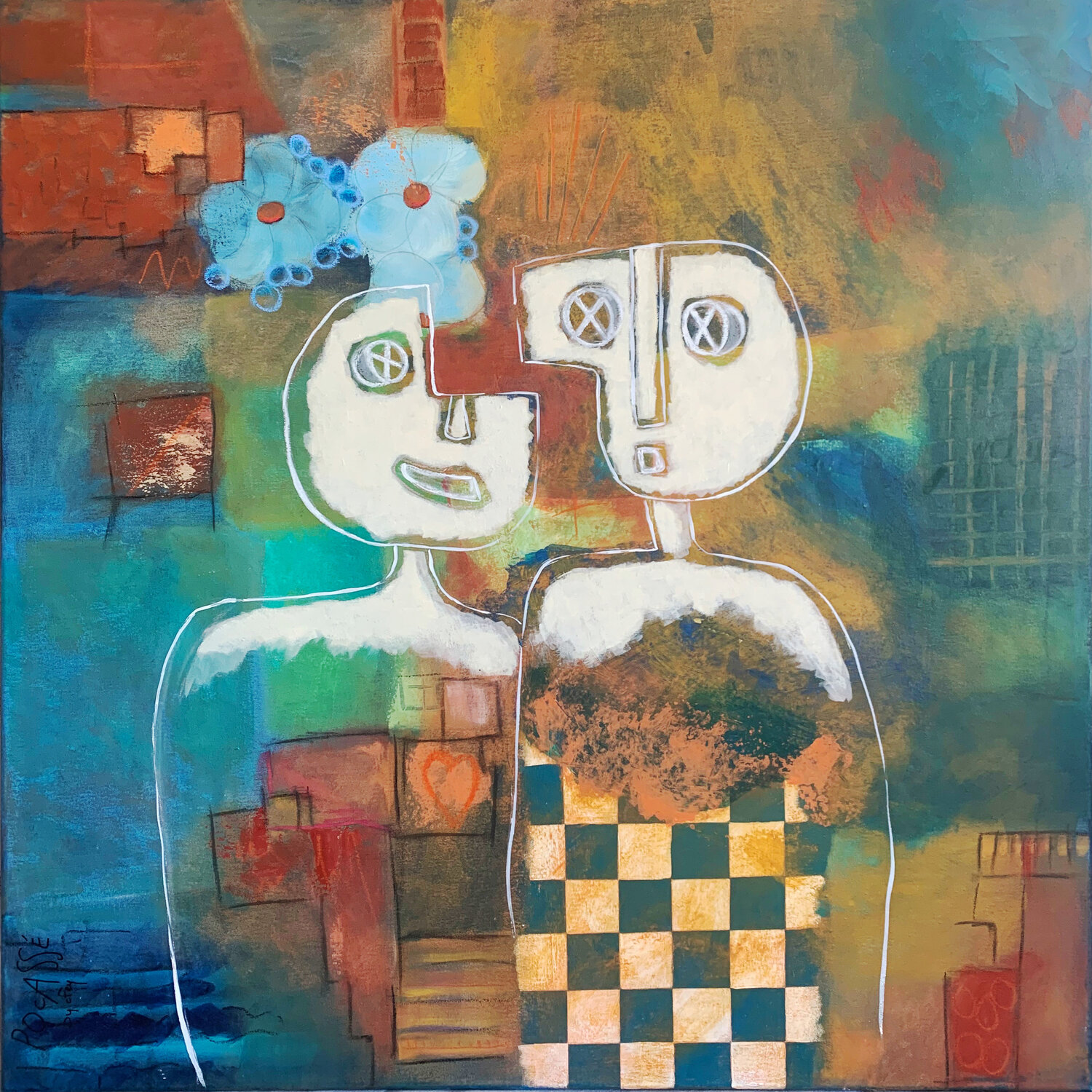 1 Regard CFey Original painting for sale