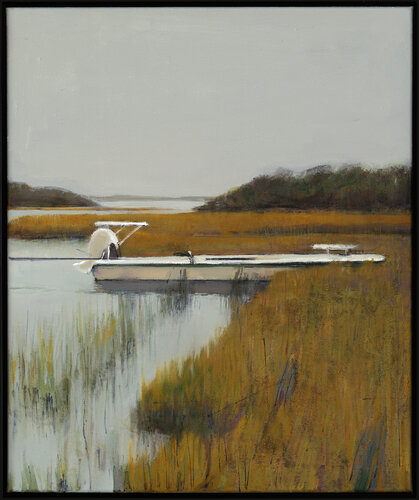 Great grey mood by Bo Kravchenko, Painting for Sale on Select