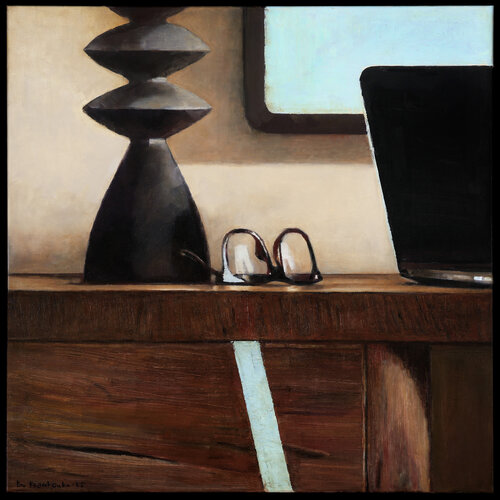 Where is my glasses? by Bo Kravchenko, Painting for Sale on Select