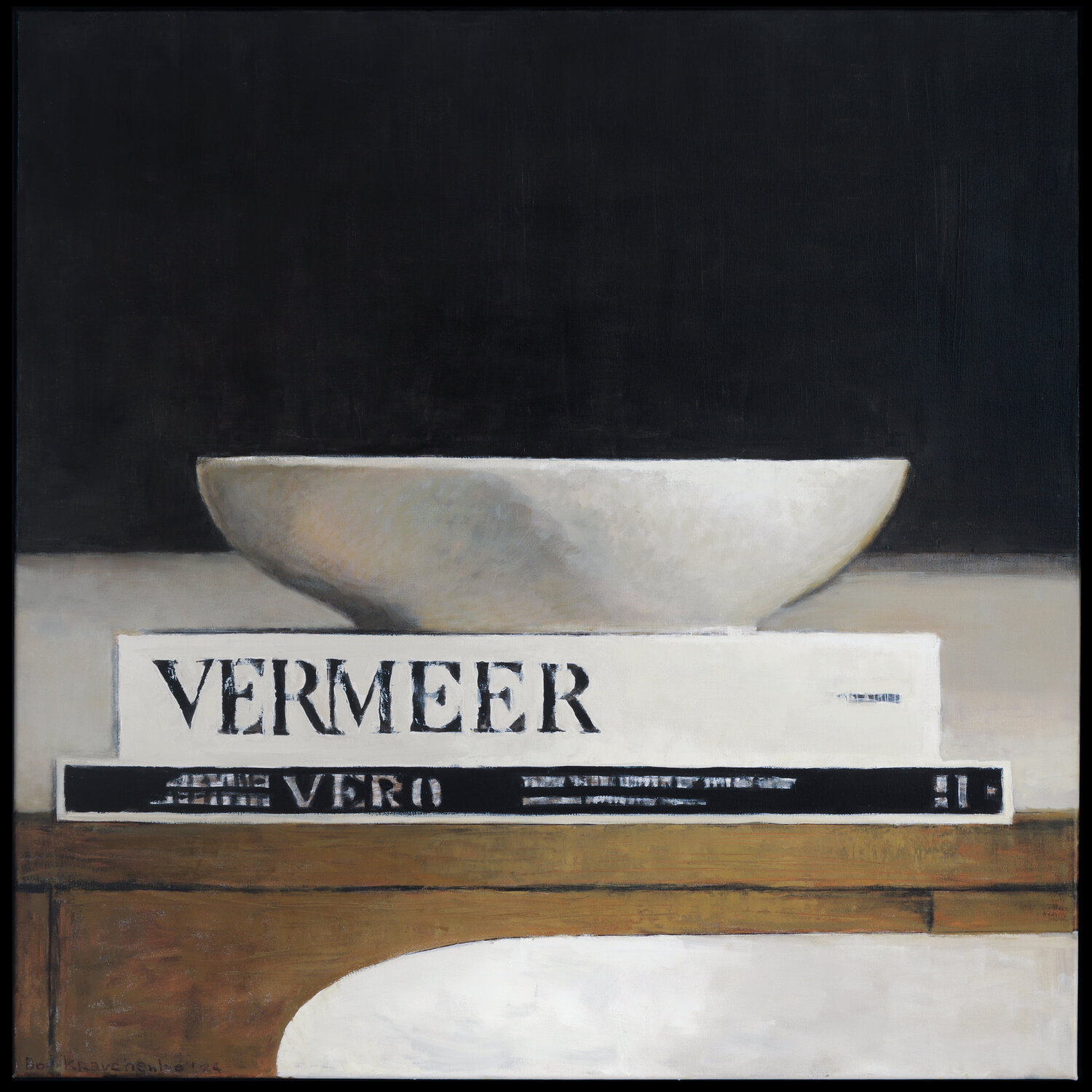 Vermeer Still Life Bo Kravchenko Original painting for sale