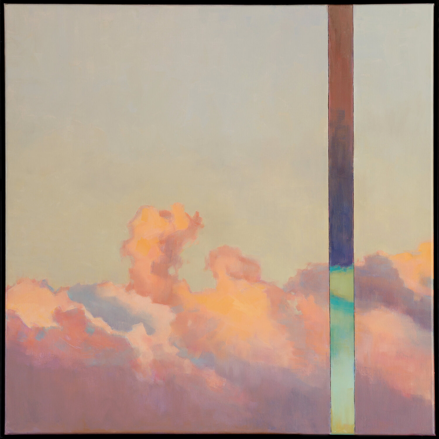 Peaceful Clouds Bo Kravchenko Original painting for sale