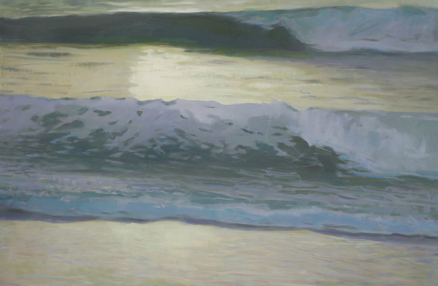 Phosphorescence at Dusk Bo Kravchenko Original painting for sale