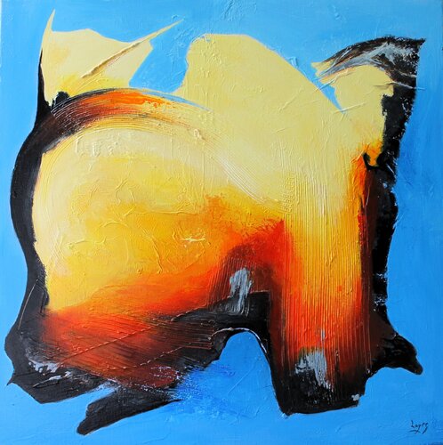 Mèche rebelle by Jean-Luc Lopez, Painting for Sale on Select