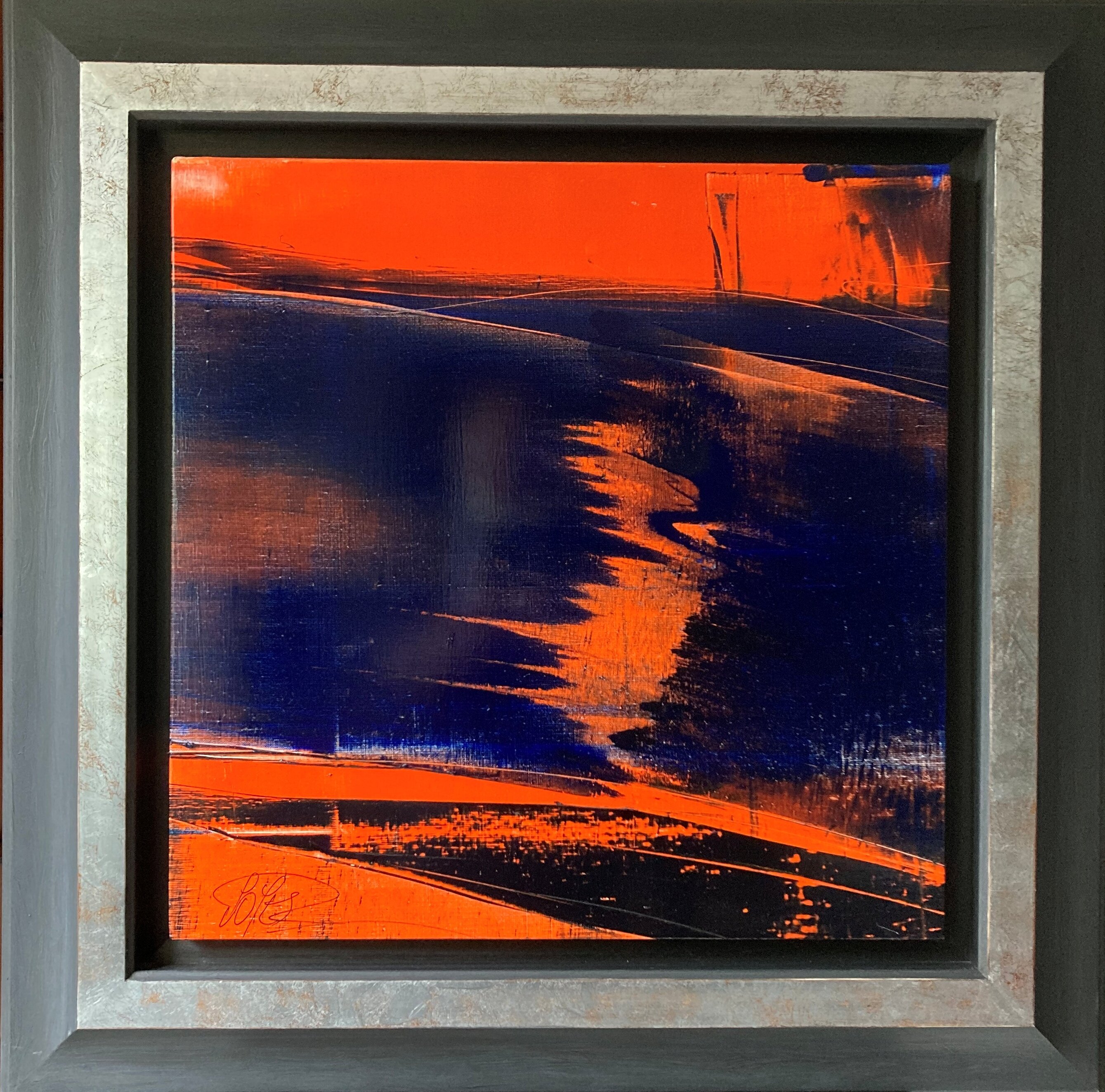 Référence 04 03 17 - Huile sur toile 60x60cm ( 87x87cm encadrée)