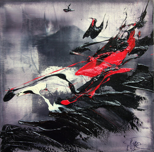 Référence A 22 - Huile sur toile 60x60 by Jean Soyer, Painting for Sale on Select