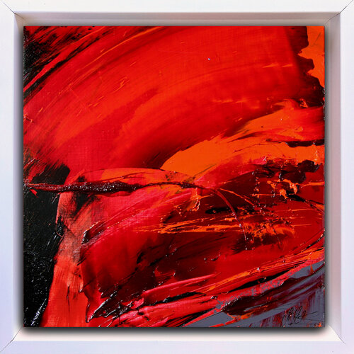 Référence R 38 - Huile sur toile 40x40cm by Jean Soyer, Painting for Sale on Select