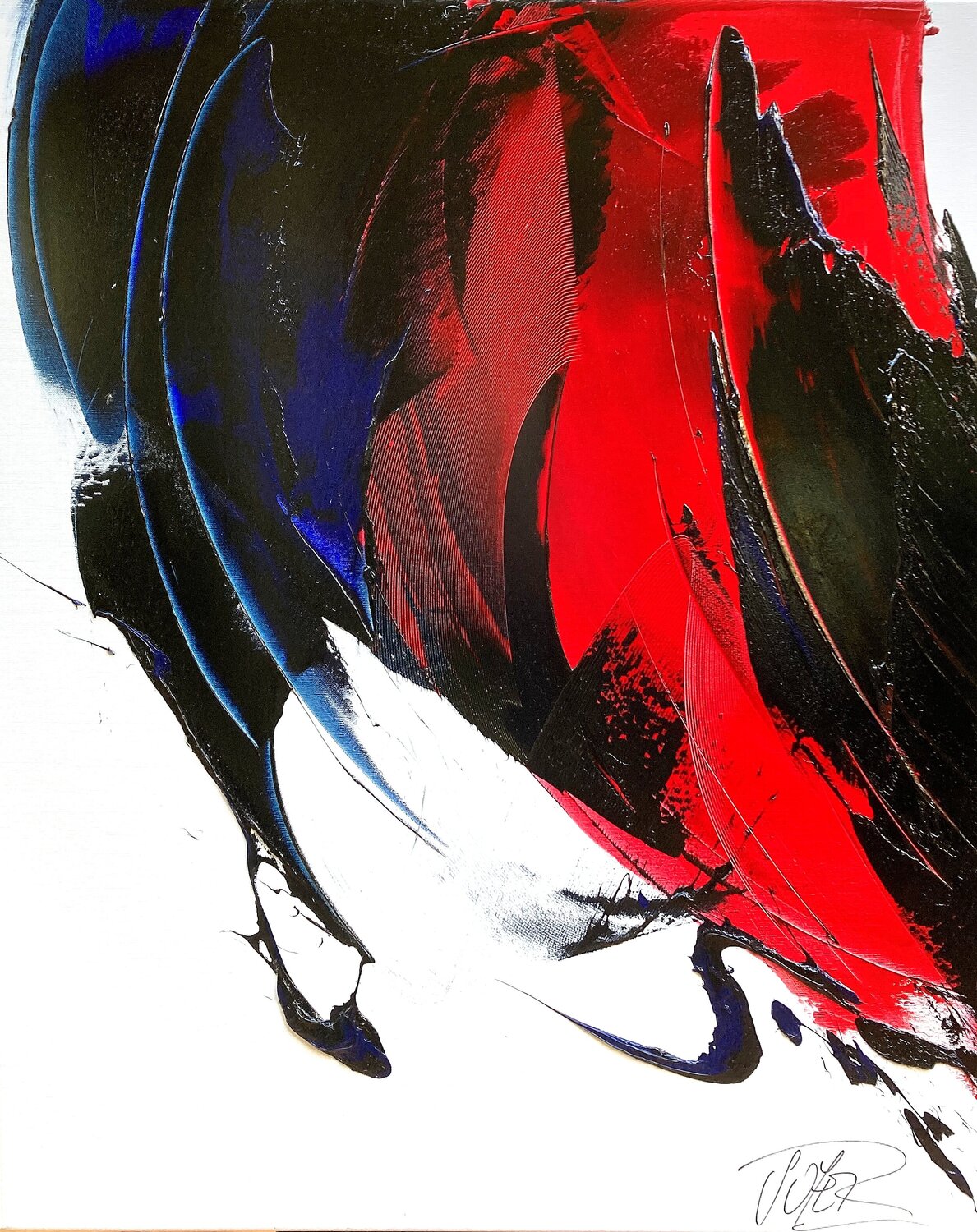 Référence C 59 - Huile sur toile 100x81cm Jean Soyer Original painting for sale