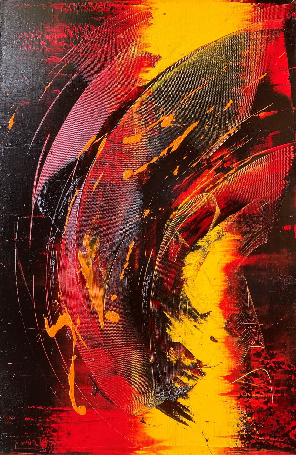Réf. S 219 - Huile sur toile 120x80cm Jean Soyer Original painting for sale