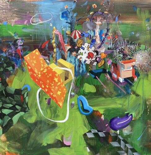 Memories of the Future III by Edith Torony, Painting for Sale on Select