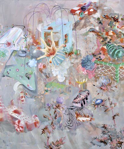 Heterotopias 8 by Edith Torony, Painting for Sale on Select
