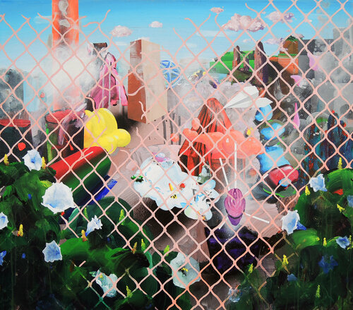 Forbidden Place by Edith Torony, Painting for Sale on Select