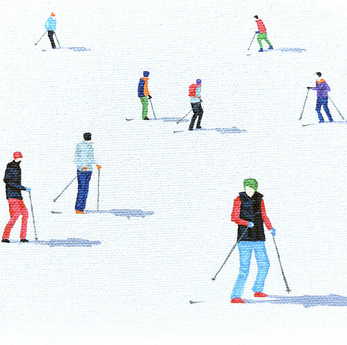 Frozen Planet Nano 62 by Stephanie Ho, Painting for Sale on Select