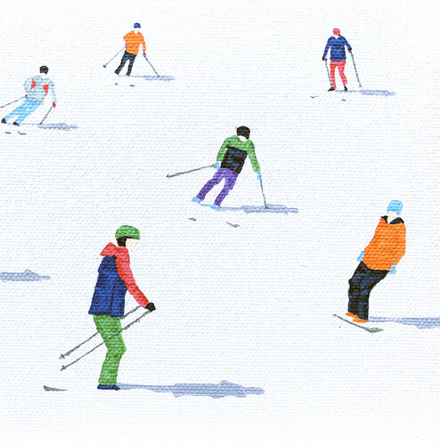 Frozen Planet Nano 63 by Stephanie Ho, Painting for Sale on Select