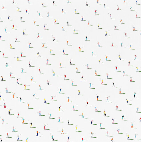 Golfers 47 by Stephanie Ho, Painting for Sale on Select