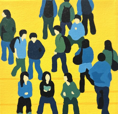 Take A Break Nano 01 by Stephanie Ho, Painting for Sale on Select