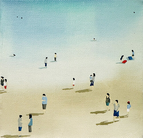 Bay Watch Nano 05 by Stephanie Ho, Painting for Sale on Select