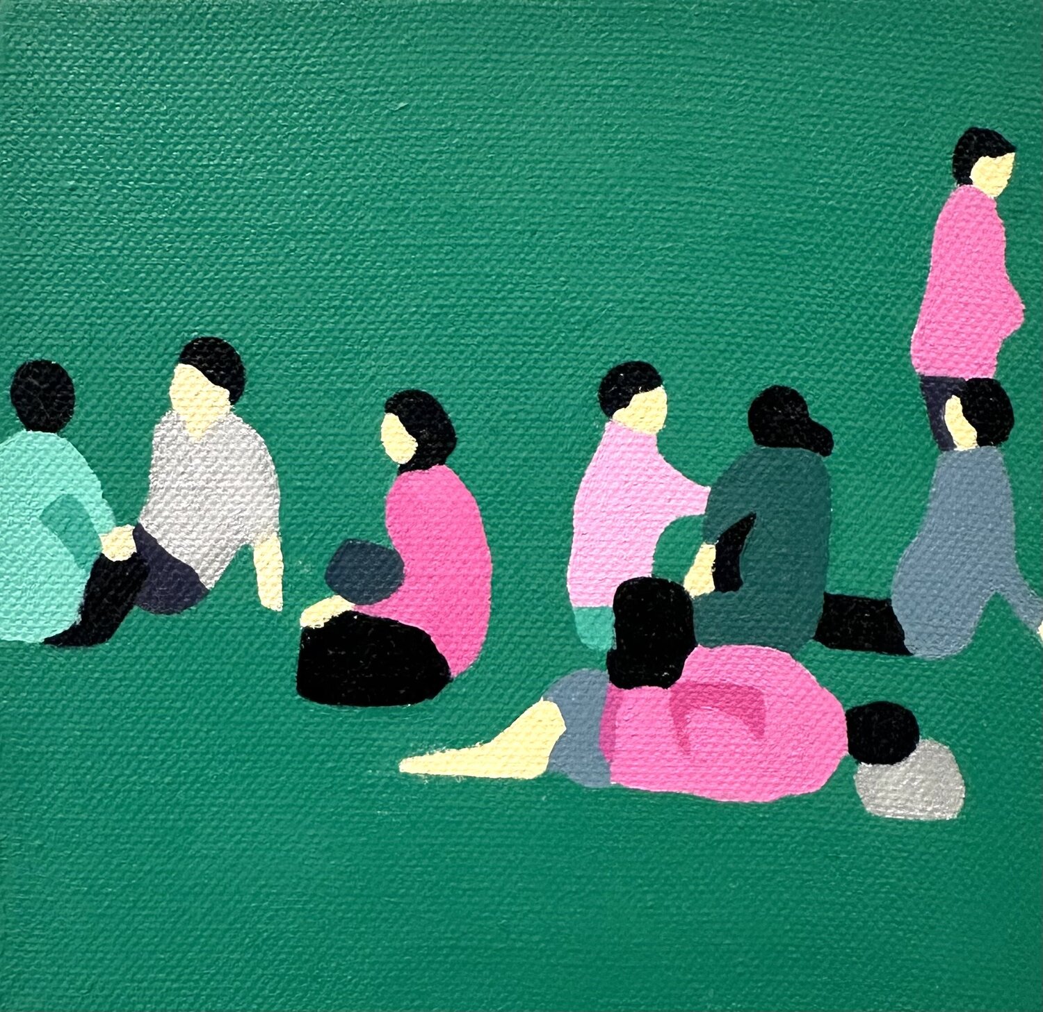 Queue 01 Stephanie Ho Original painting for sale
