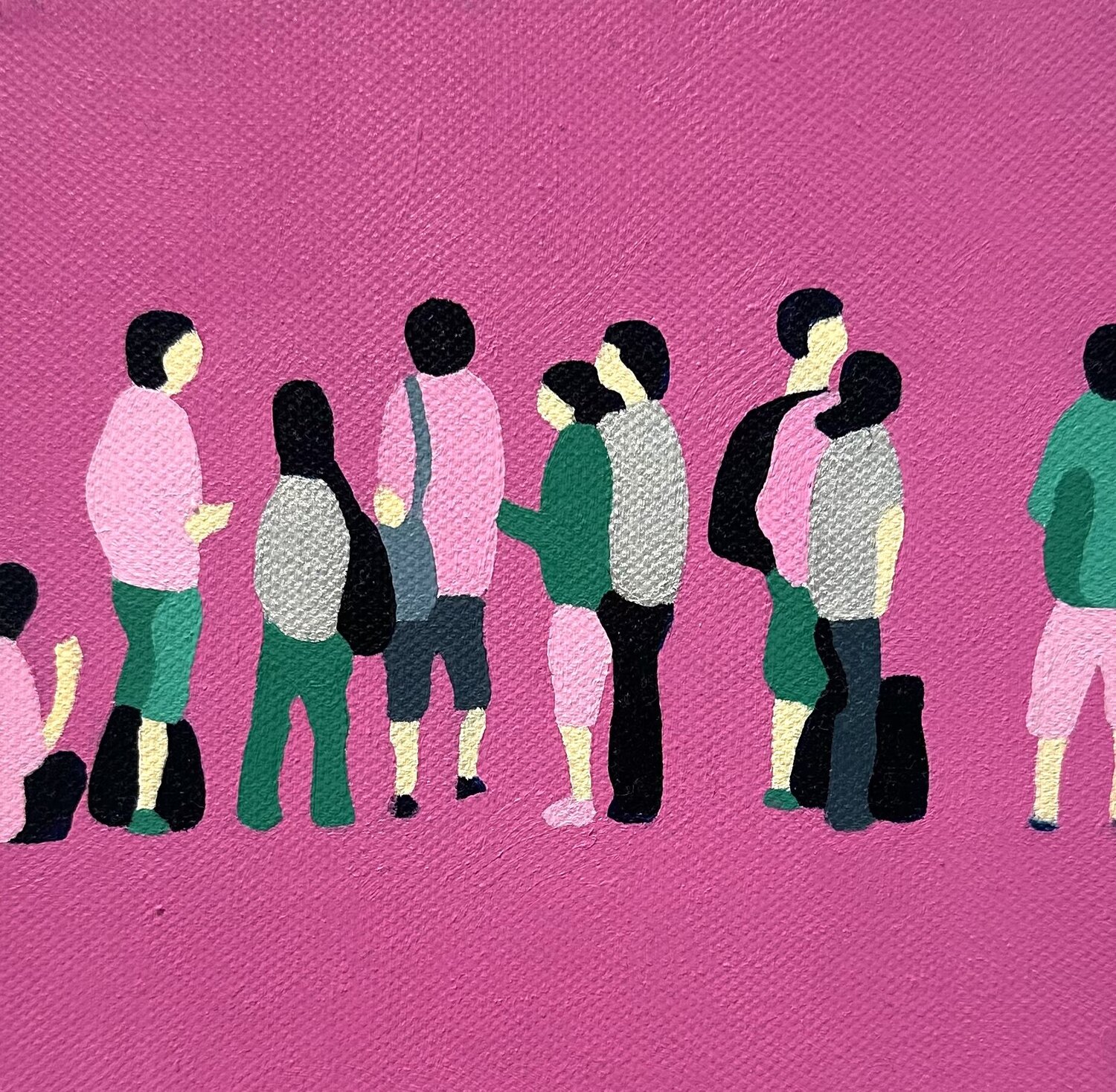 Queue 02 Stephanie Ho Original painting for sale