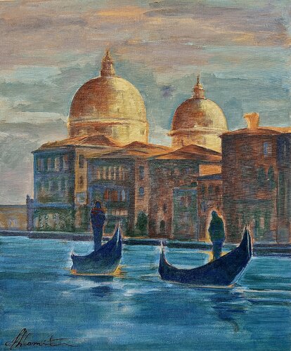 Venezia #18 Paio by Shlomit Aharonovitch, Painting for Sale on Select