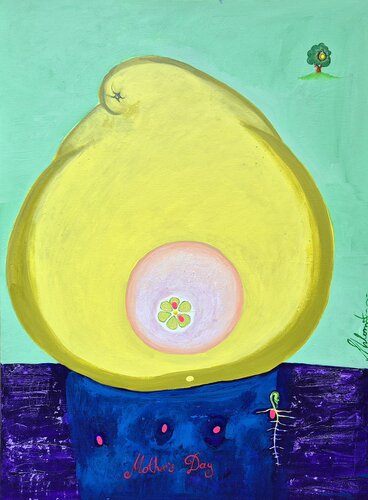 Mother's Day by Shlomit Aharonovitch, Painting for Sale on Select
