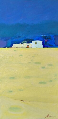 Saw It by Shlomit Aharonovitch, Painting for Sale on Select