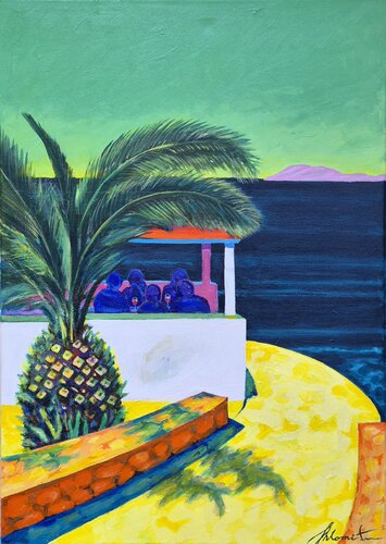 Bright Hot Cool by Shlomit Aharonovitch, Painting for Sale on Select