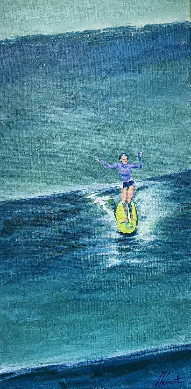 New Balance Shlomit Aharonovitch Original painting for sale
