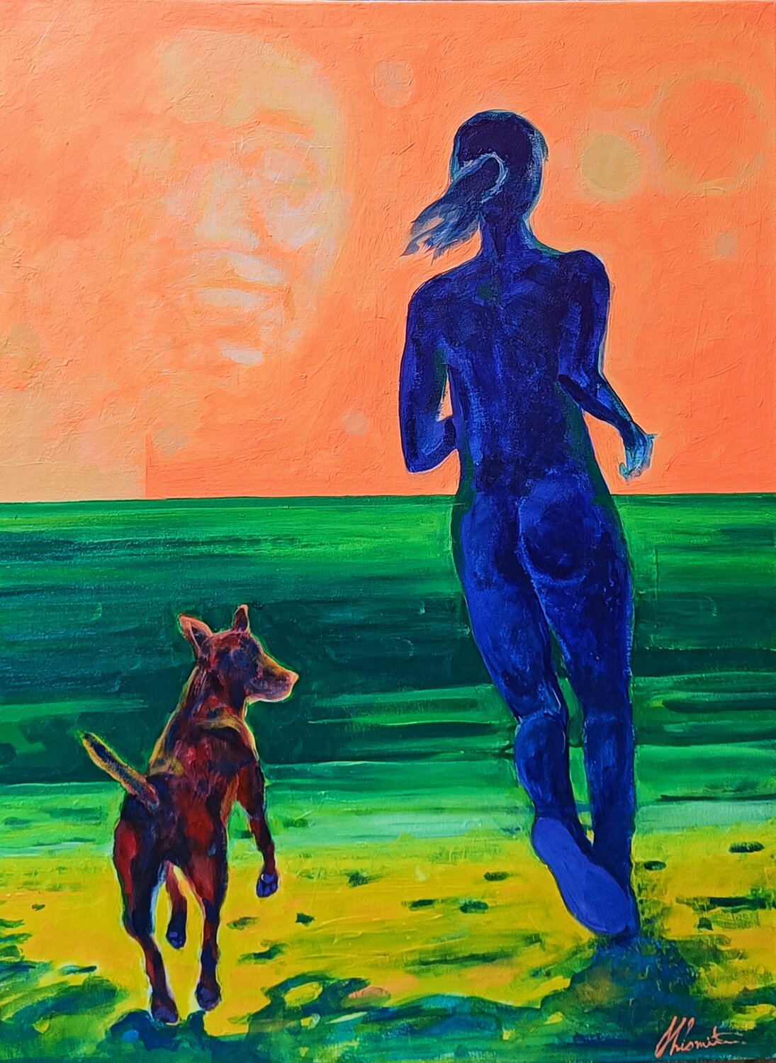 Eternity Shlomit Aharonovitch Original painting for sale