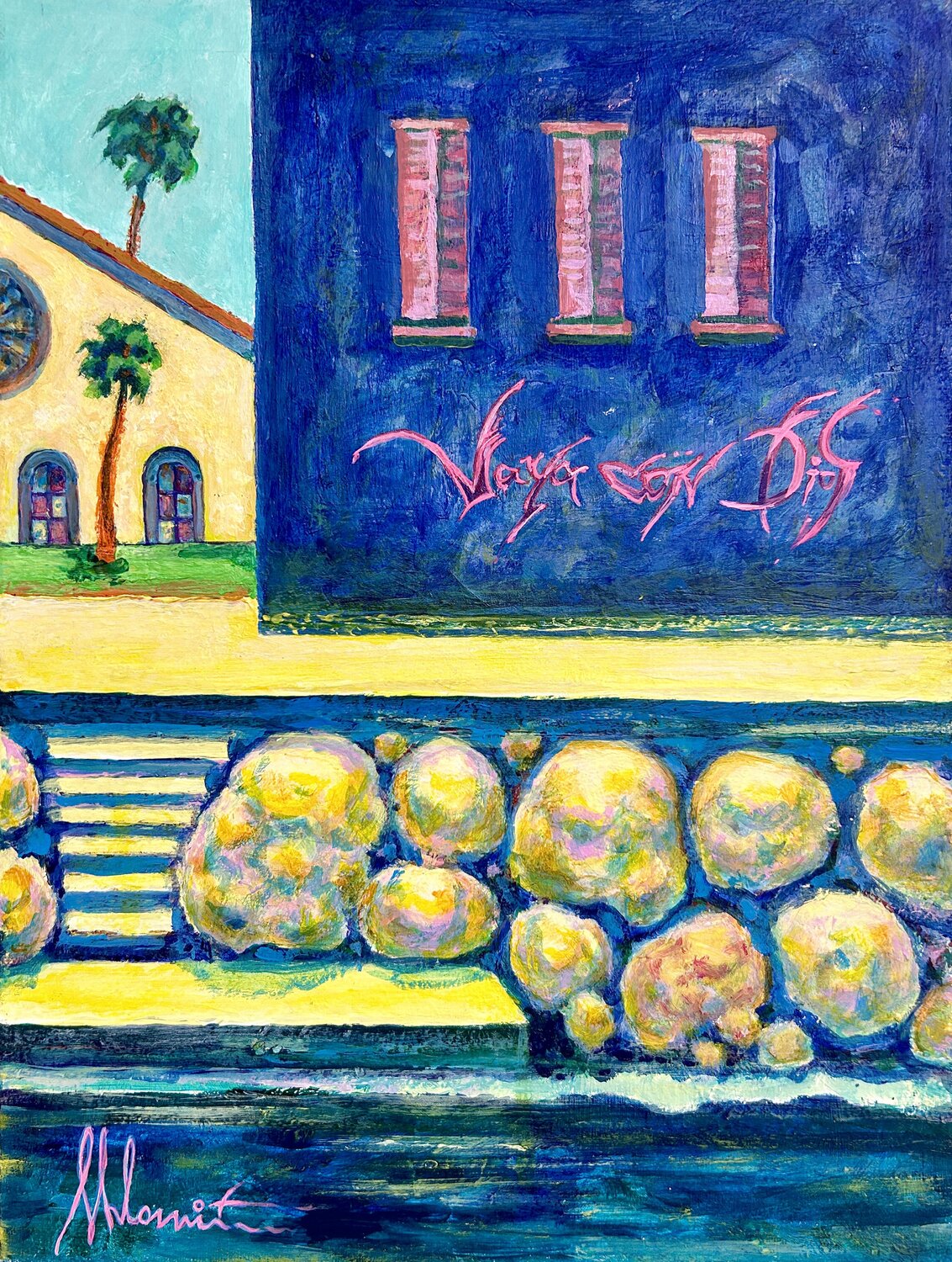Siesta Shlomit Aharonovitch Original painting for sale