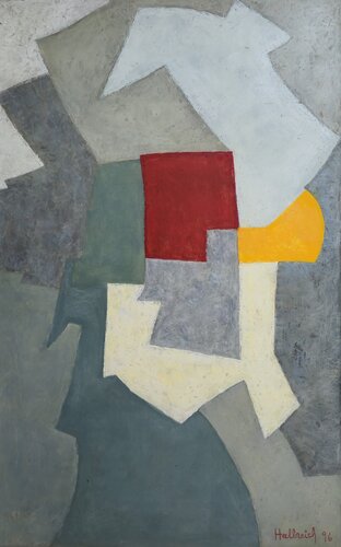 IL Y A PEUT ÊTRE QUELQUE CHOSE DERRIÈRE by Frédéric Halbreich, Painting for Sale on Select