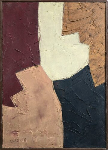 ROUGE APPARENT by Frédéric Halbreich, Painting for Sale on Select