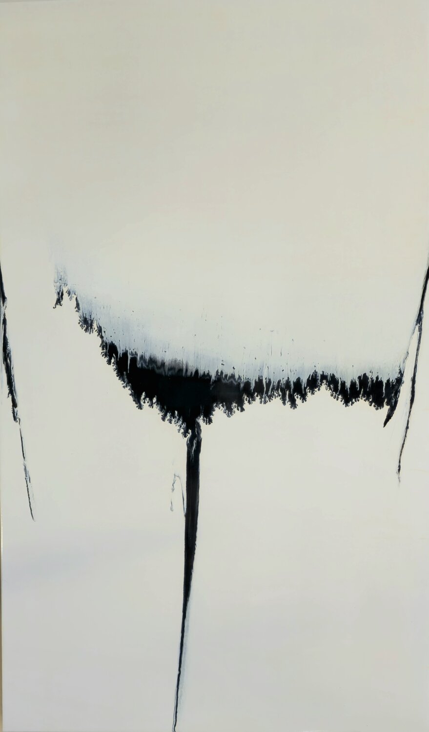COMME LE CIEL SE PENCHAIT (FLEURS DU MAL) Frédéric Halbreich Original painting for sale