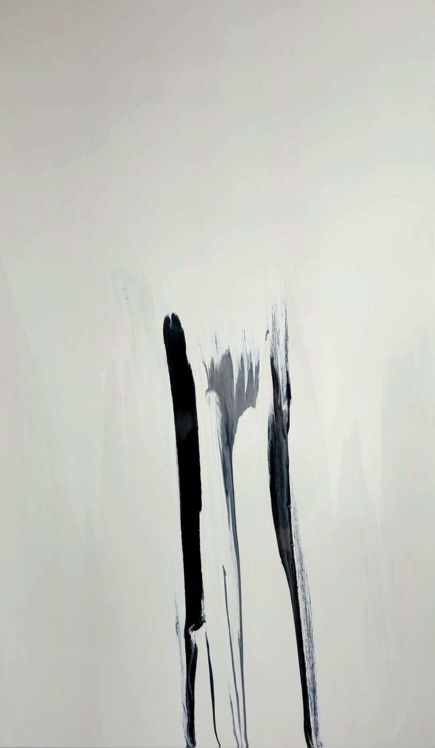 FLEURS DU MAL II Frédéric Halbreich Original painting for sale
