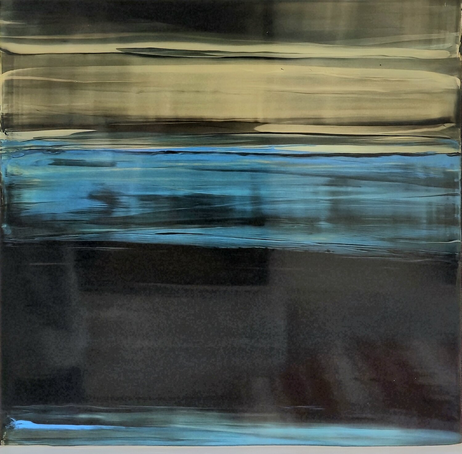ALUMINESCENCE XII Frédéric Halbreich Original painting for sale