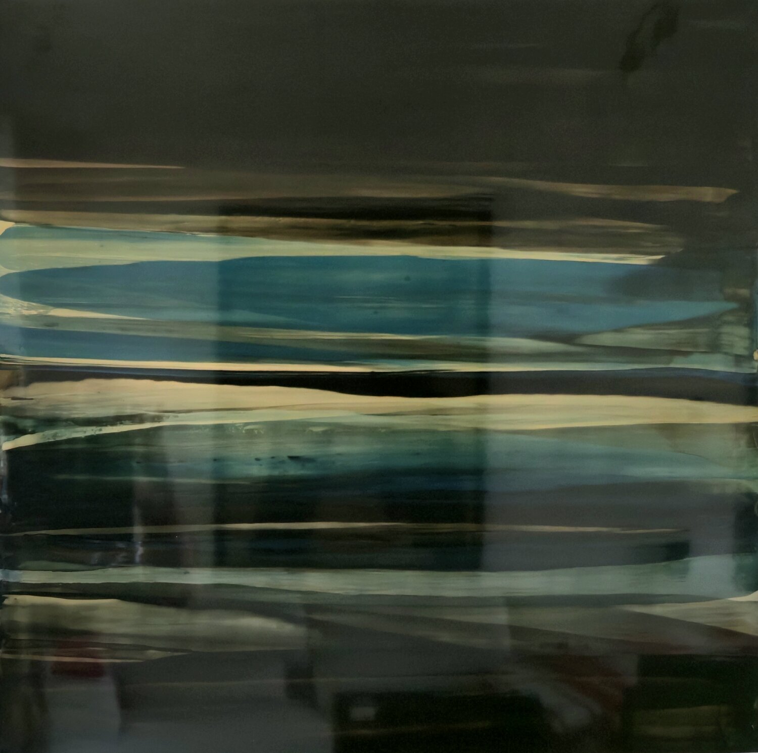 ALUMINESCENCE XIII Frédéric Halbreich Original painting for sale