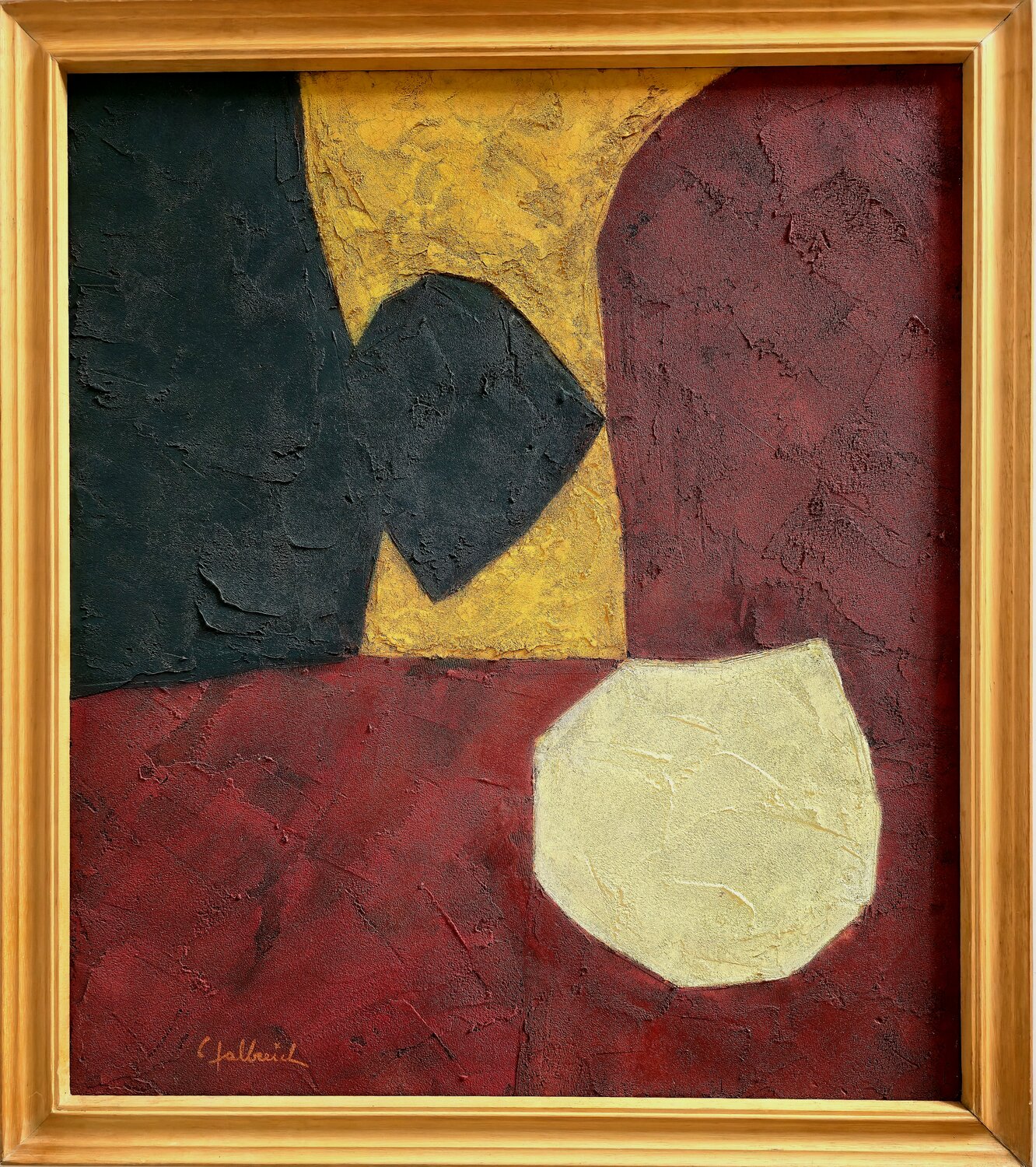 CONJONCTURE Frédéric Halbreich Original painting for sale