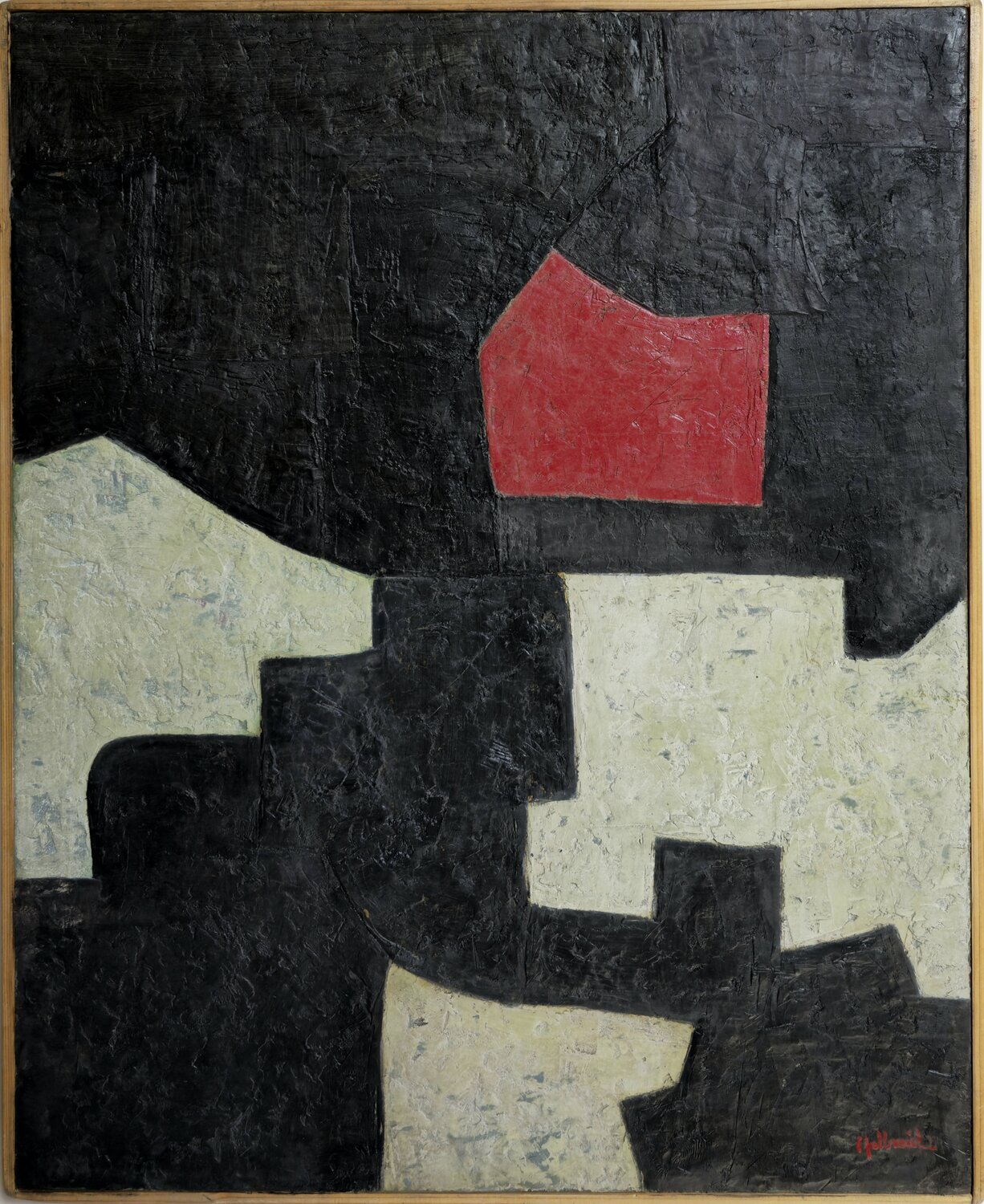 PETITS SILENCES ÉPARPILLÉS Frédéric Halbreich Original painting for sale