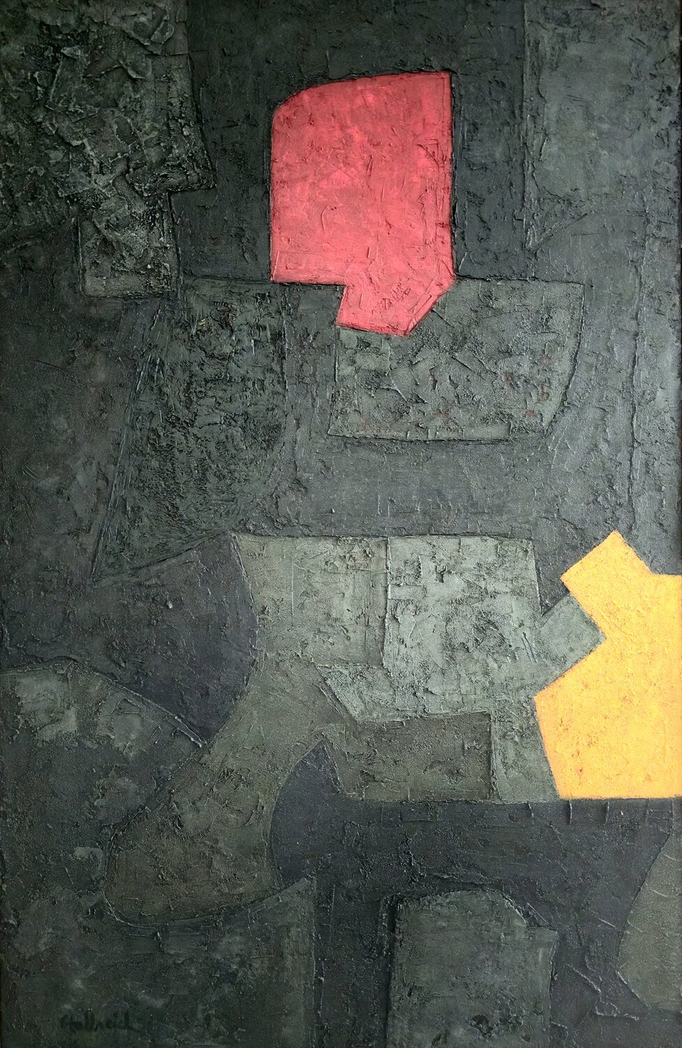 DEJEUNER NOCTURNE Frédéric Halbreich Original painting for sale