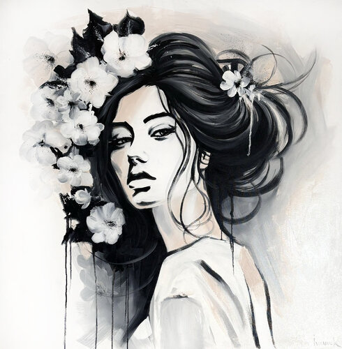 Stranger by Elena Ivaniuk, Painting for Sale on Select