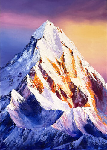 One Step to the Sky by Elena Ivaniuk, Painting for Sale on Select