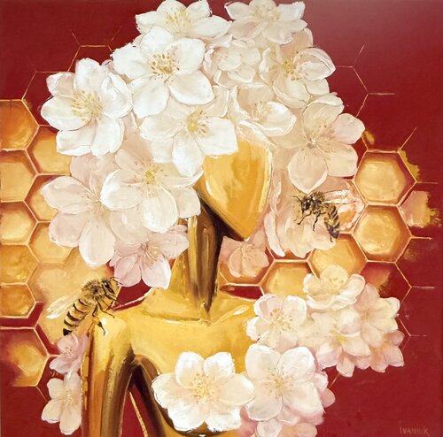 Jasmine Honey by Elena Ivaniuk, Painting for Sale on Select