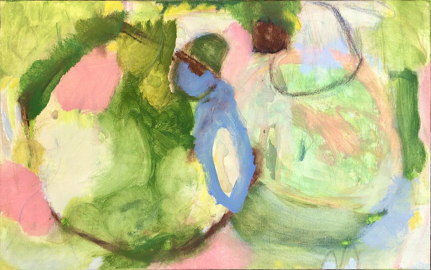 ENTRAMBASAGUAS Isabel Ruíz Perdiguero Original painting for sale