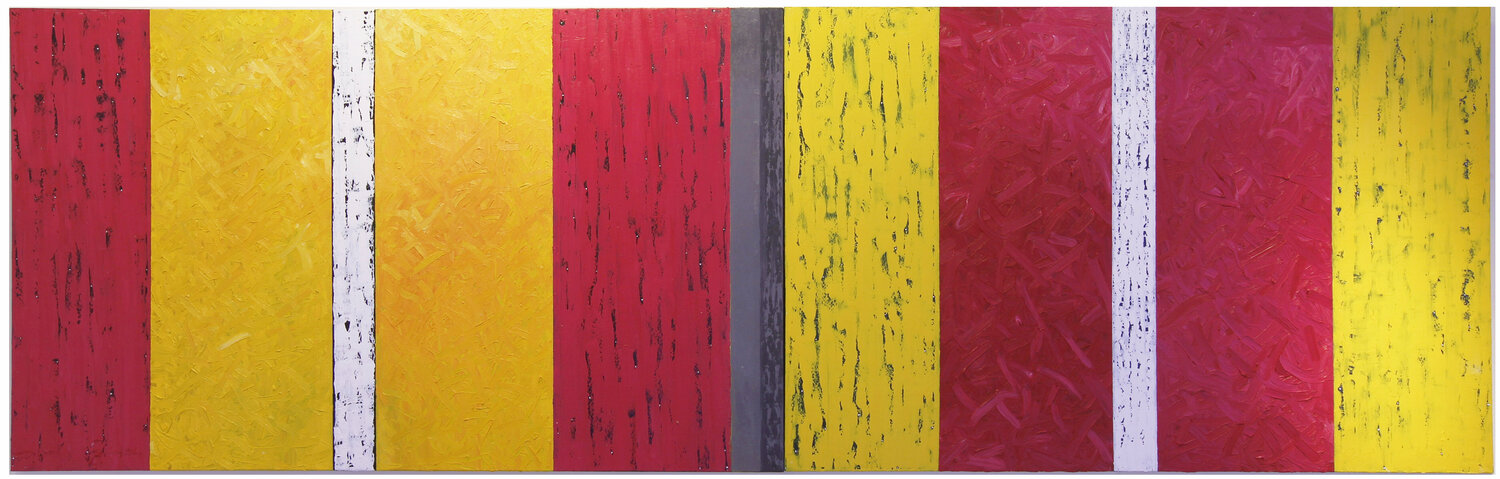 The Color Meditation (The japanese thing) Arribas - Forcada Original painting for sale