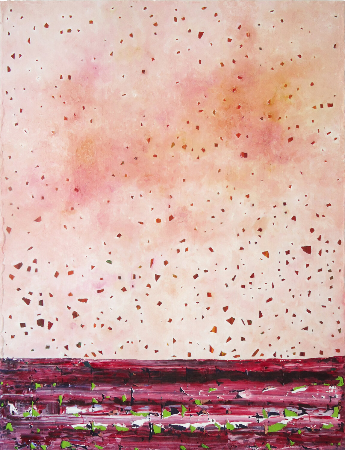 El Silencio Arribas - Forcada Original painting for sale