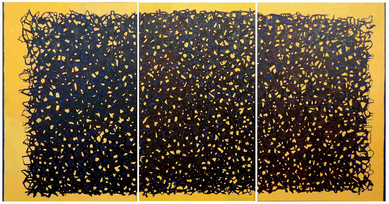 Universal Pattern (Composició Universal) Arribas - Forcada Original painting for sale