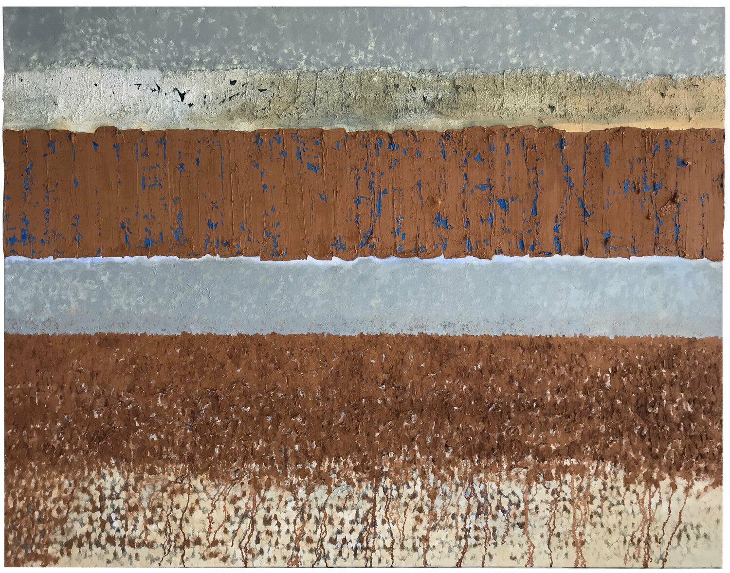 Magnetic Brown Arribas - Forcada Original painting for sale