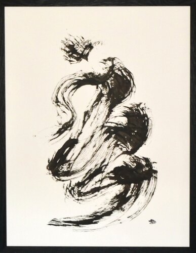 "Encre Noire" 1 by Sophie Duplain, Drawing for Sale on Select