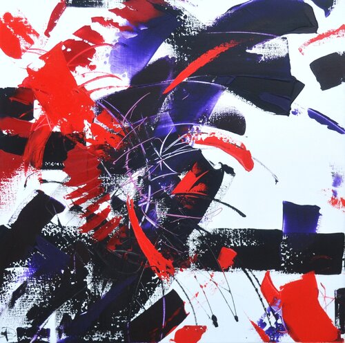 "à Couteaux Tirés" by Sophie Duplain, Painting for Sale on Select